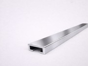 Shower Hob Water Bar - 25 x 15 x 2500mm - Polished